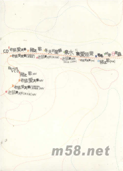豬之歌 (香港特別版)專輯背面圖片