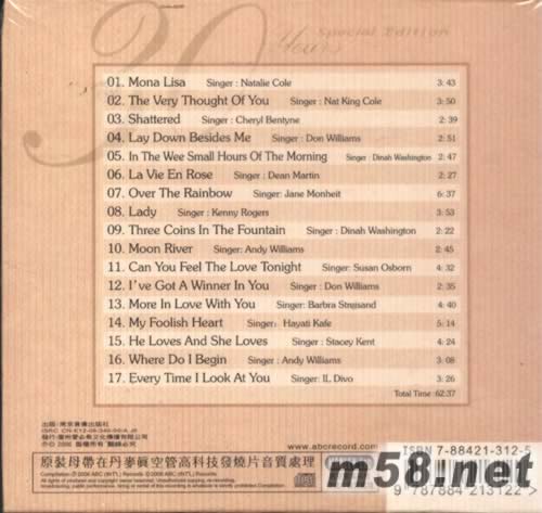 真空管錄音30年 貳專輯背面圖片