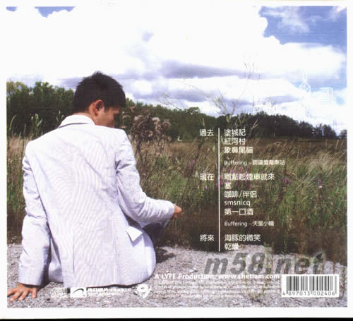 城市旅人專輯背面圖片