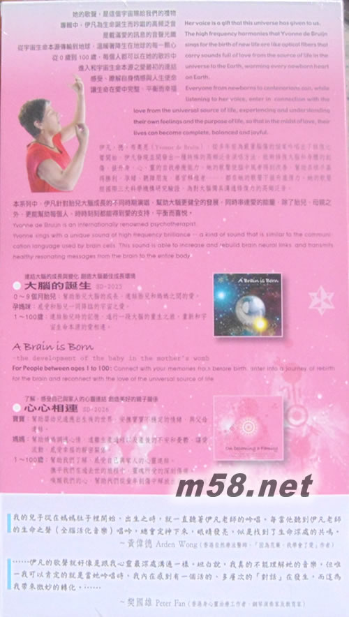 愛的光纖花園專輯背面圖片