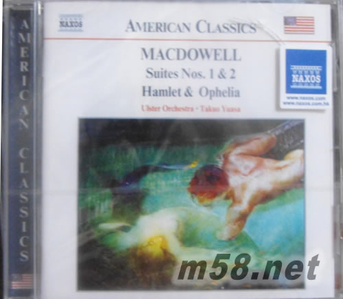 Edward MacDowell: Suites Nos. 1 & 2; Hamlet & Ophelia專輯正面圖片