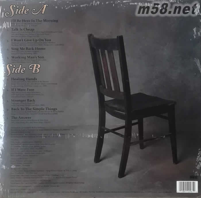 Reflections 180g 33RPM LP 黑膠專輯背面圖片