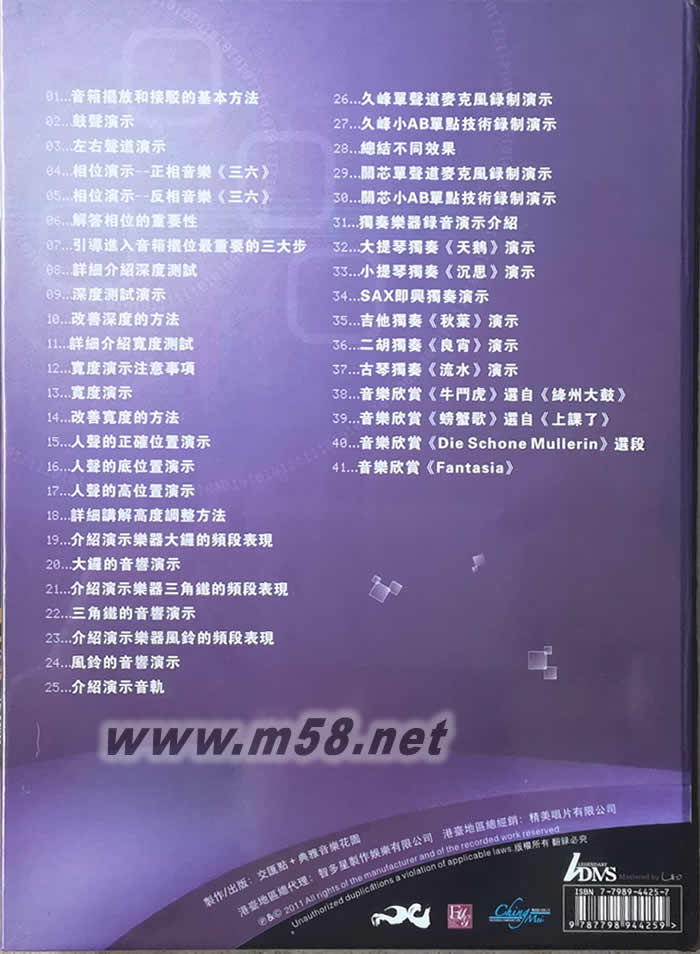 皇帝位THRONE ADMS 粵語版專輯背面圖片