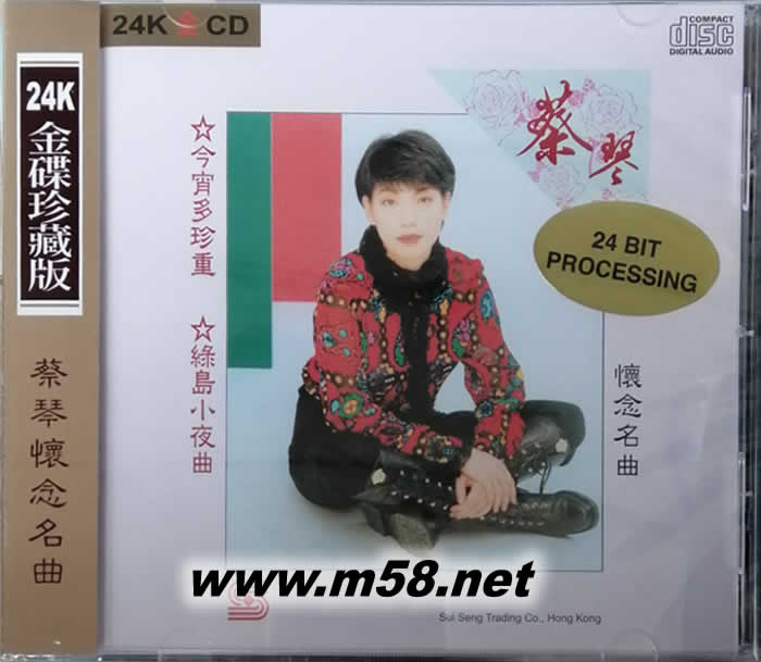 懷念名曲 24K 金碟專輯正面圖片
