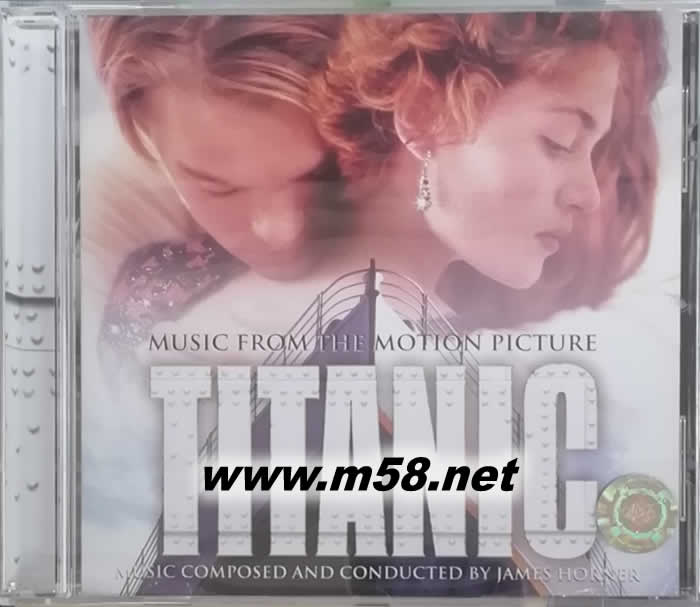 鐵達尼號TITANIC MUSIC FROM THE MOTION PICTURE電影原聲專輯正面圖片
